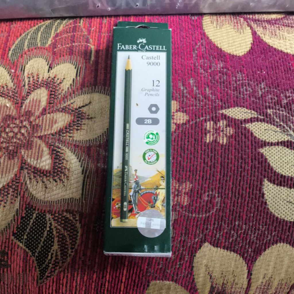 

FABER CASTELL CASTELL 9000 2B BISA DIGUNAKAN UNTUK KOMPUTER (1 PAK)