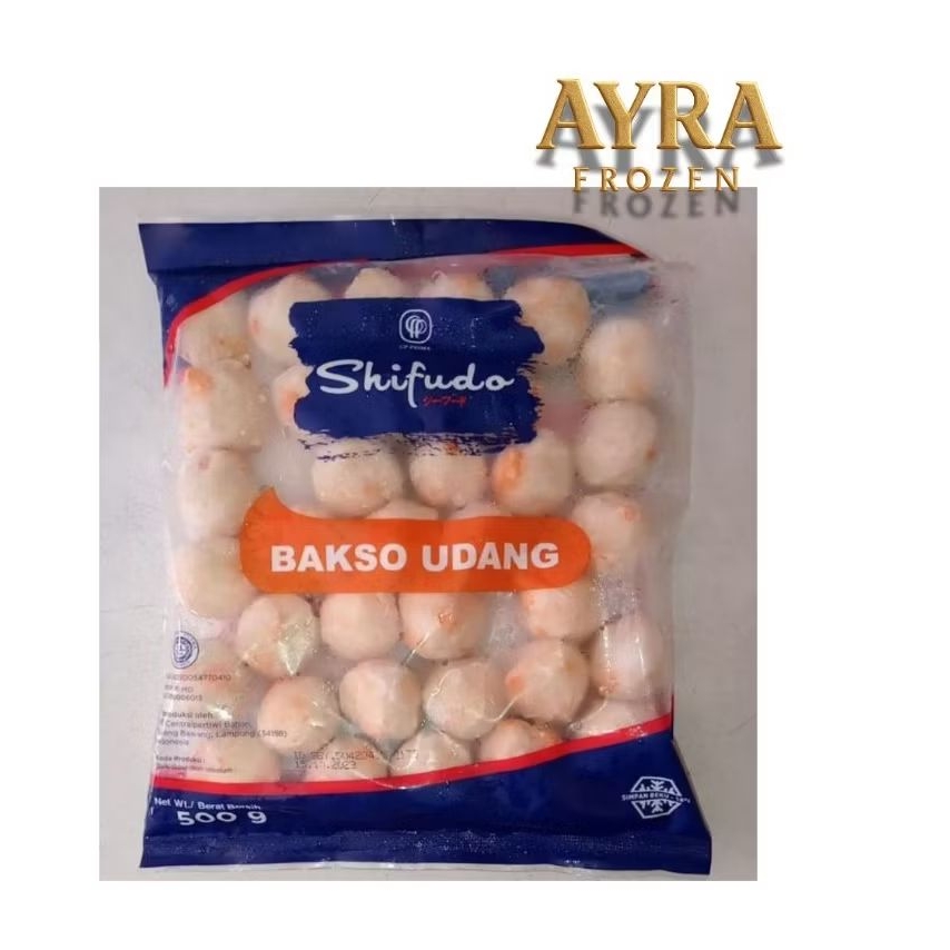 

shifudo bakso ikan dengan udang 500g