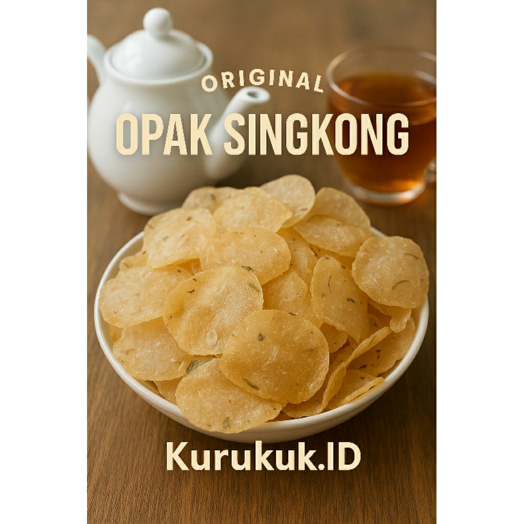 

Opak Singkong Original/Kecimpring/enye enye/Mentah/ Enak Gurih 250g/500g/1kg