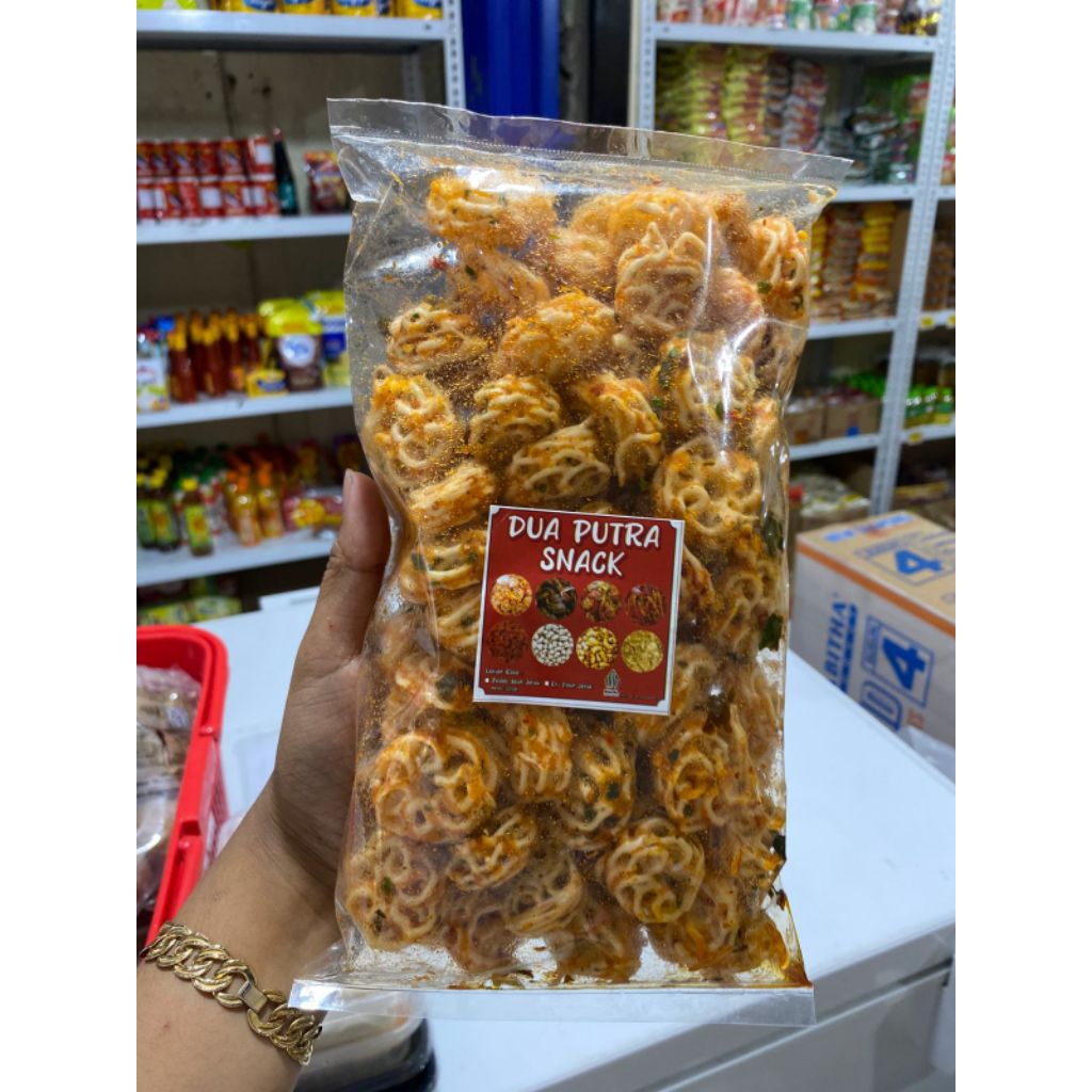 

Kerupuk Babangi Pedas Gurih