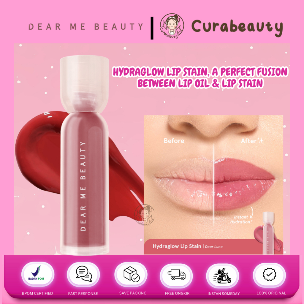 •CURABEAUTY• MANADO DEAR ME BEAUTY HYDRAGLOW LIP STAIN
