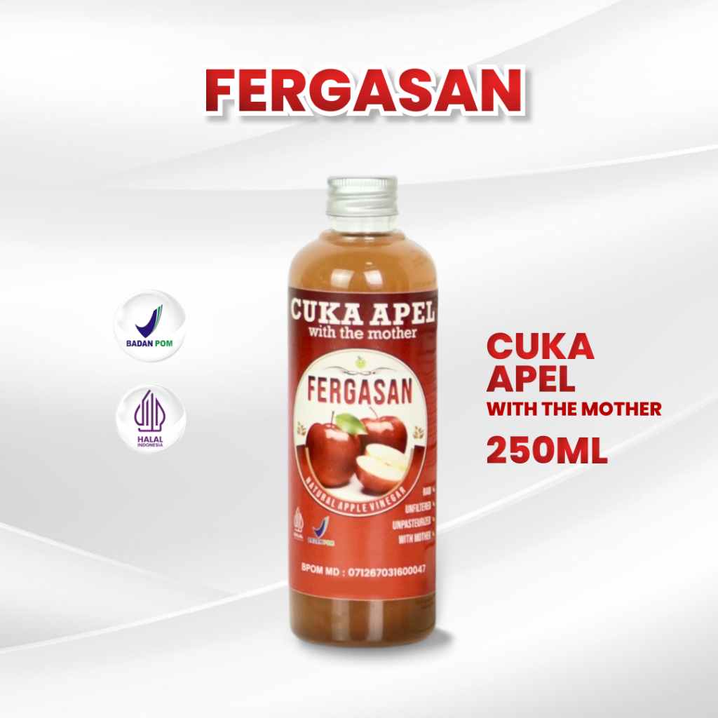 

Fergasan Cuka Apel Premium Original 100% 250ml