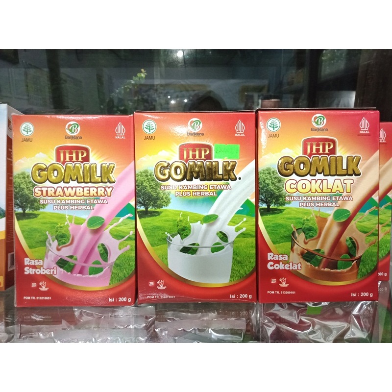 

GOMILK 200 GR SUSU ETAWA PLUS HERBAL GRATIS JAHE SACHET