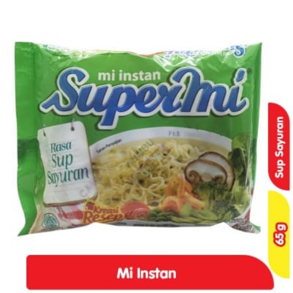 

SUPERMI RASA SUP SAYURAN 65GR