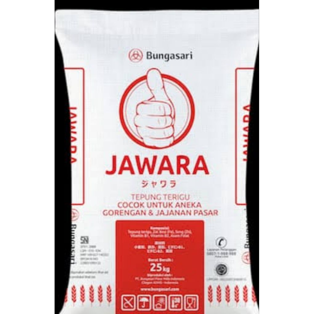 

Tepung Roti, Tepung Jawara 25kg, Tepung Murah, Tepung Terigu