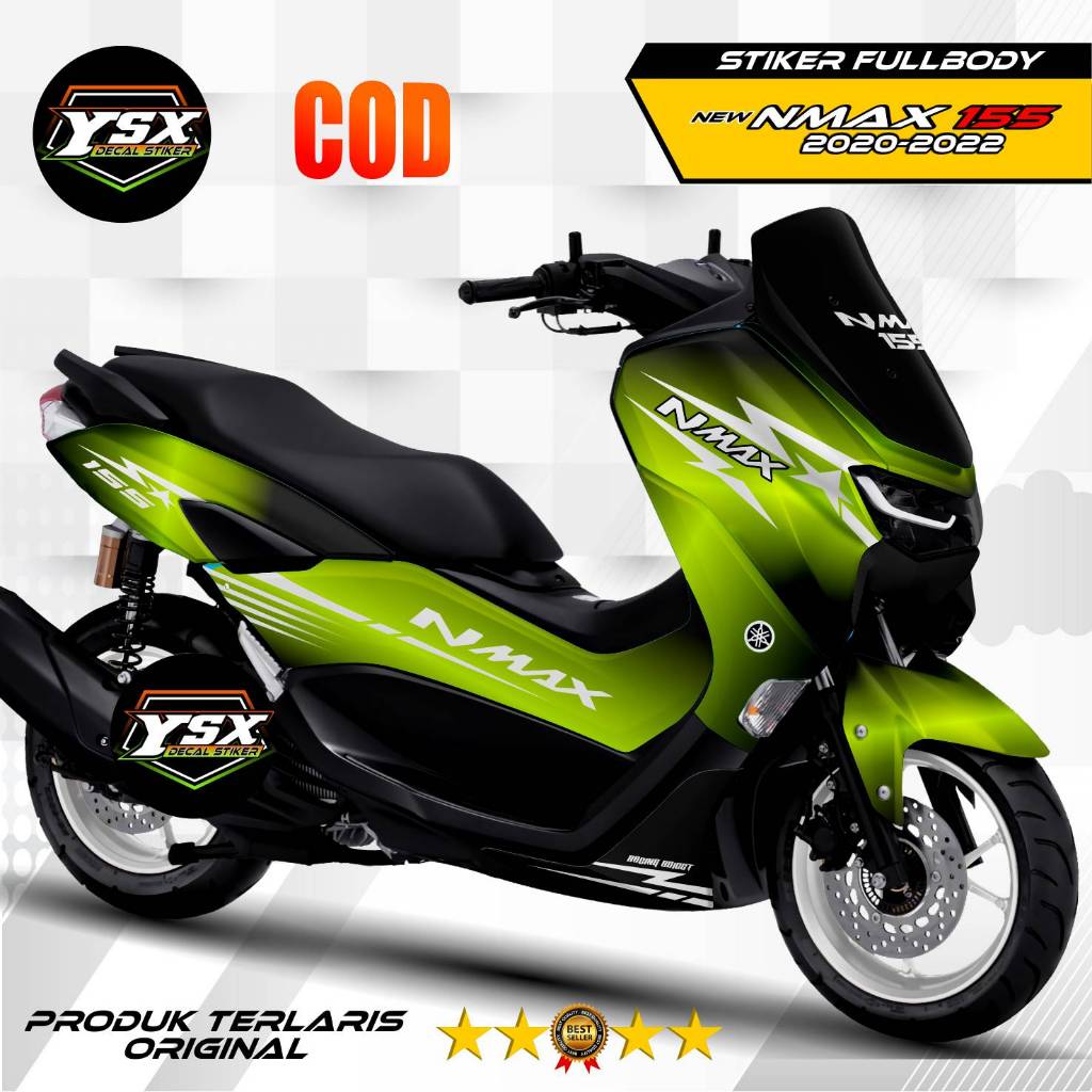 Decal Nmax New stiker fullbody warna Baru