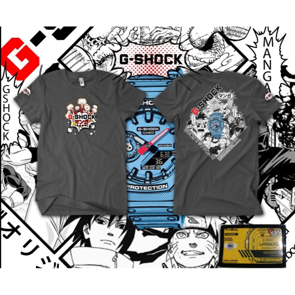 TSHIRT ORGI 001 GSHOCK X MANGA