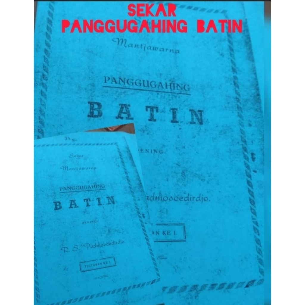 Buku jawa Kuno,Kebatinan