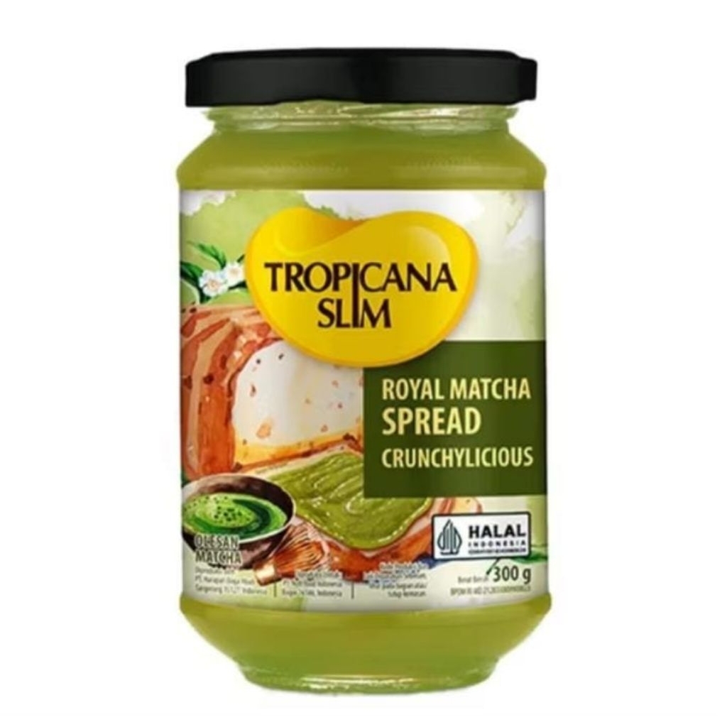 

Tropicana Slim Selai Matcha 300g