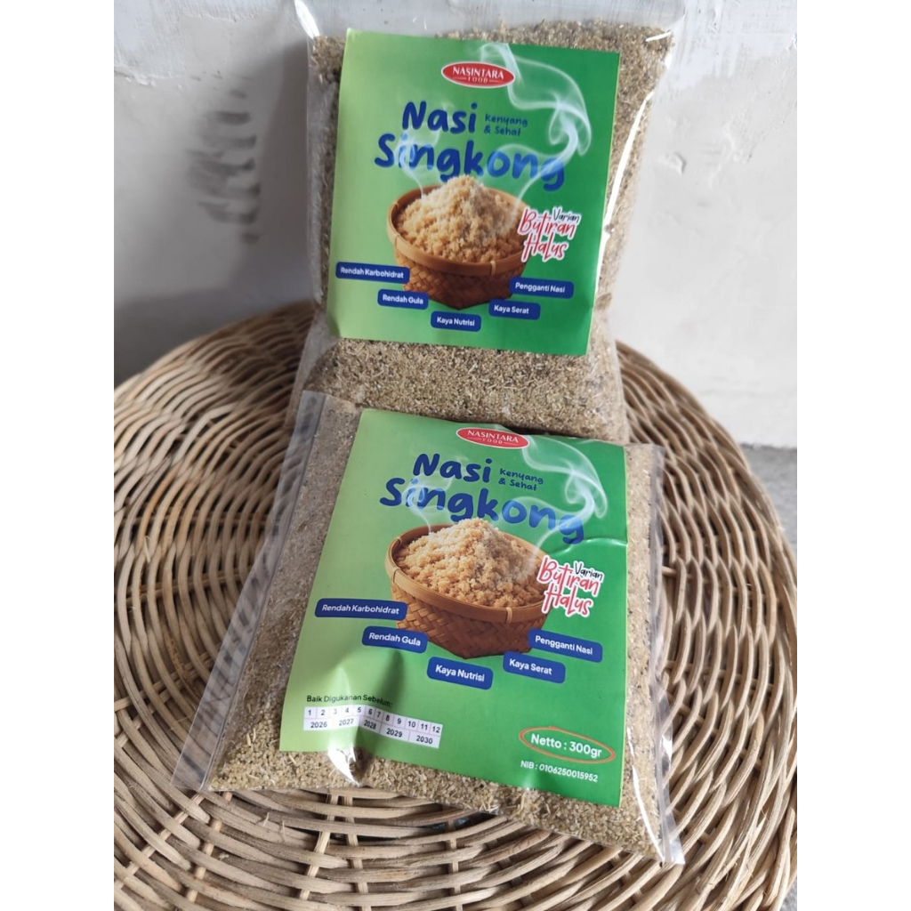 

Nasi Singkong / Tiwul Butiran Halus - Pilihan Sehat Pengganti Nasi Rendah Karbohidrat & Gula