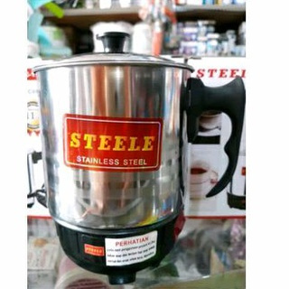 Mug Teko Elektrik Elemen Pemanas Air Listrik Stainless Stelee EC-11