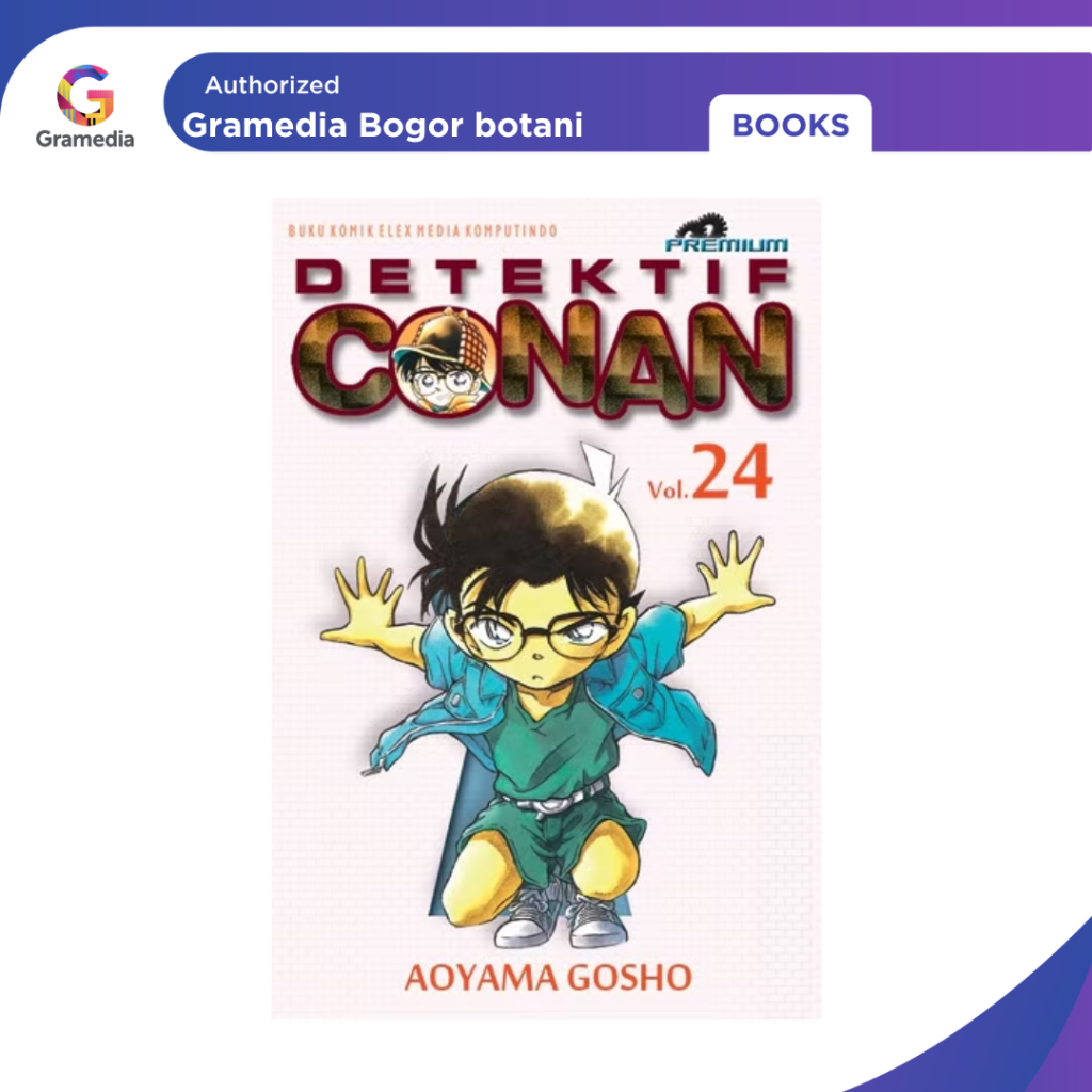 Gramedia Bogor - Komik Detektif Conan Premium 24