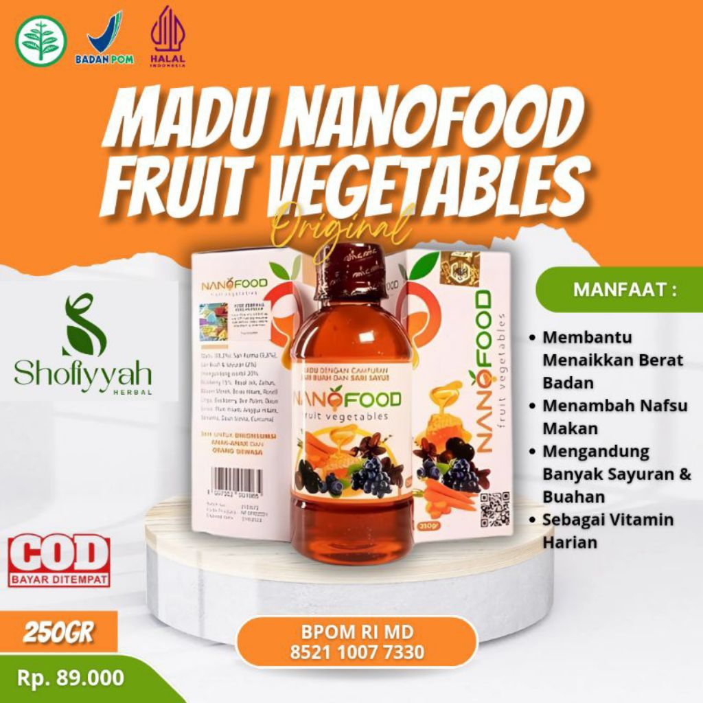 

Madu Nanofoof Original Bisa COD