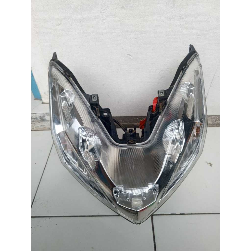 reflektor set lampu depan vario 125/150 led old ORIGINAL HONDA replektor depan vario