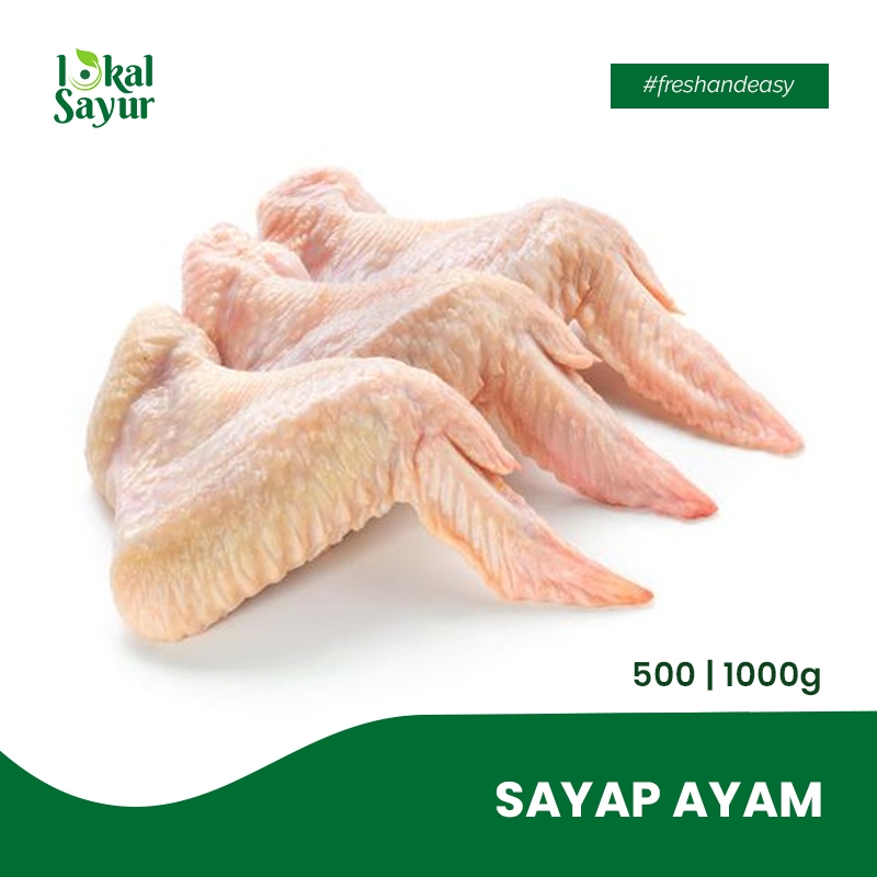 

Lokal Sayur - Ayam Segar Bagian Sayap Pilihan Kualitas Terbaik