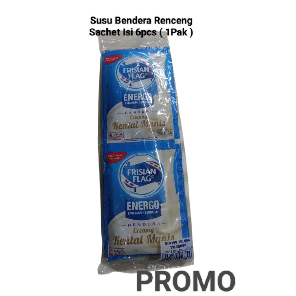 

PROMO !! Bendera Sachet Putih RENCENG 6pcs ( 1pak )