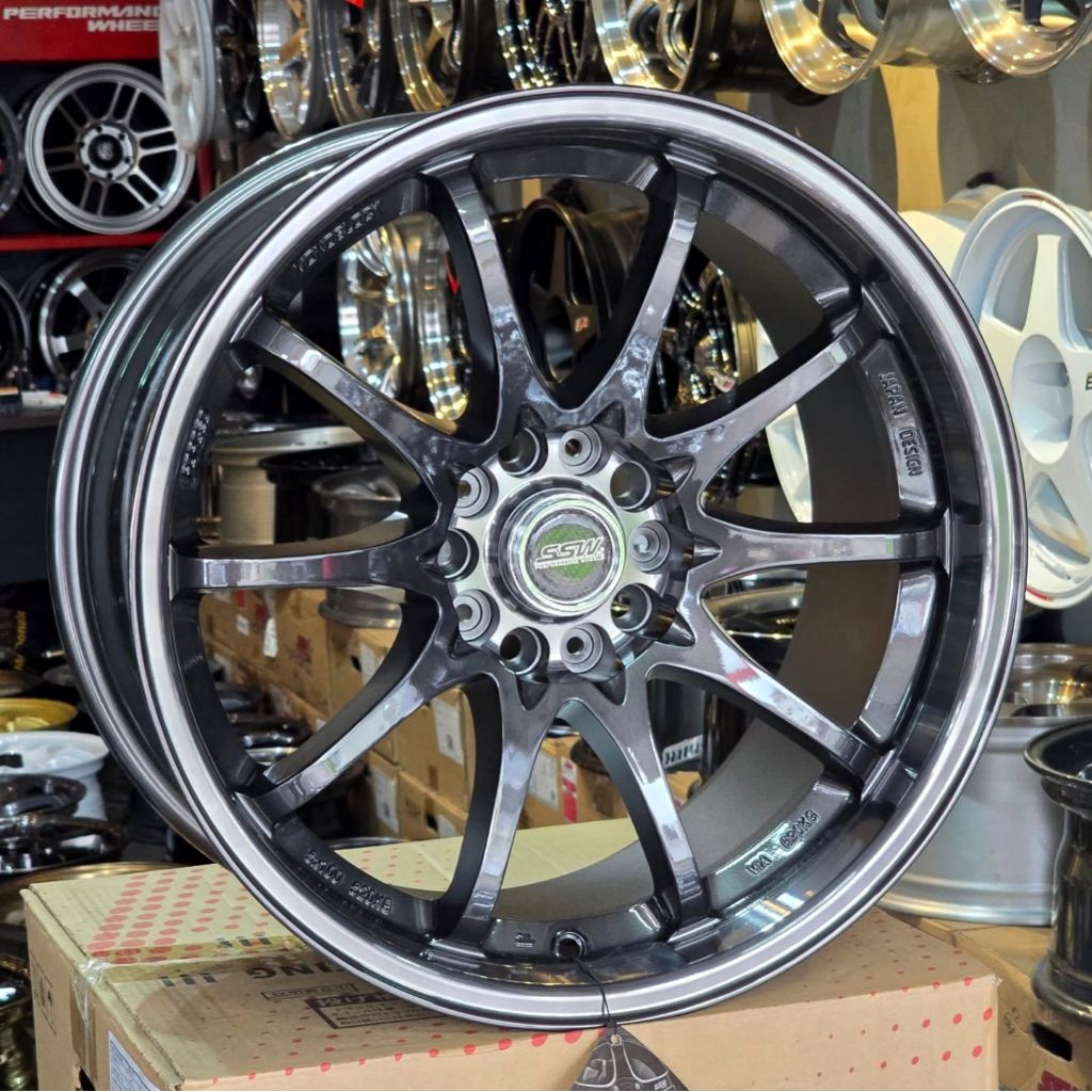 velg CE28 ORIGINAL SSW THAILAND RING 18 LEBAR 9,5 ET 25 velg mobil R18 velg racing mobil untuk Innov