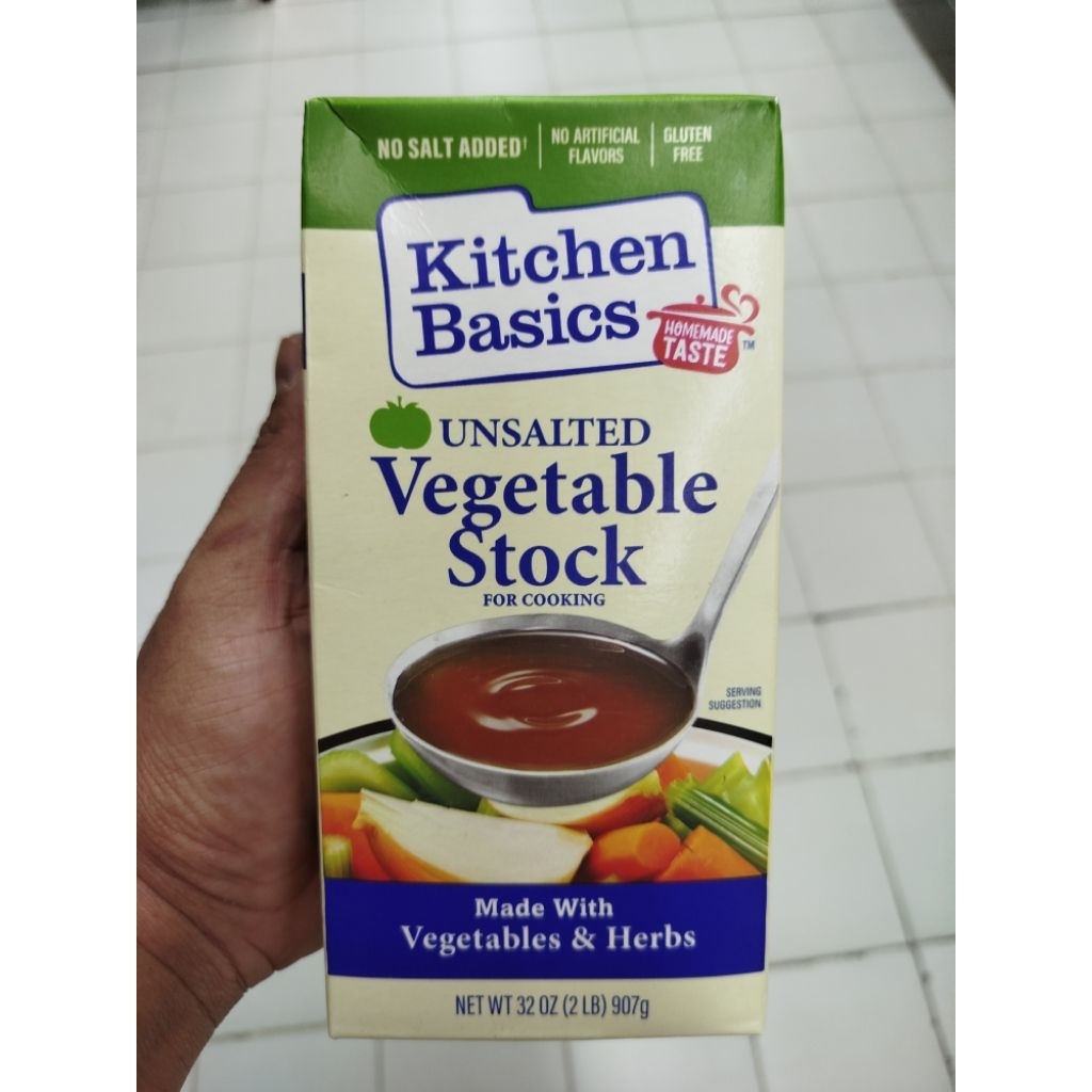 

KICTCHEN BASICS VEGETABLE UNSL 32OZ/907G