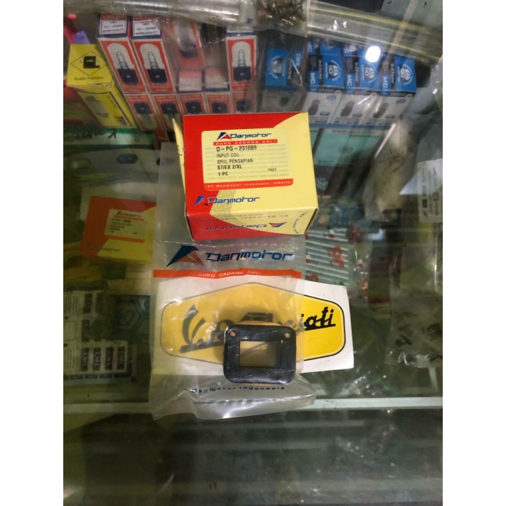 Spul Spull Sepul pengapian vespa spul cdi vespa original Danmotor Dan motor vespa PX PXE PS Sera Str