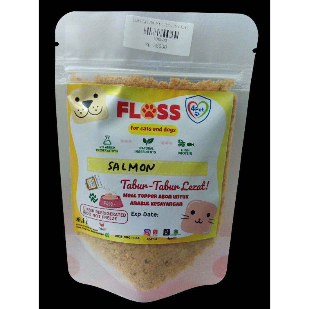 

meal topper abon salmon floss 50 gr