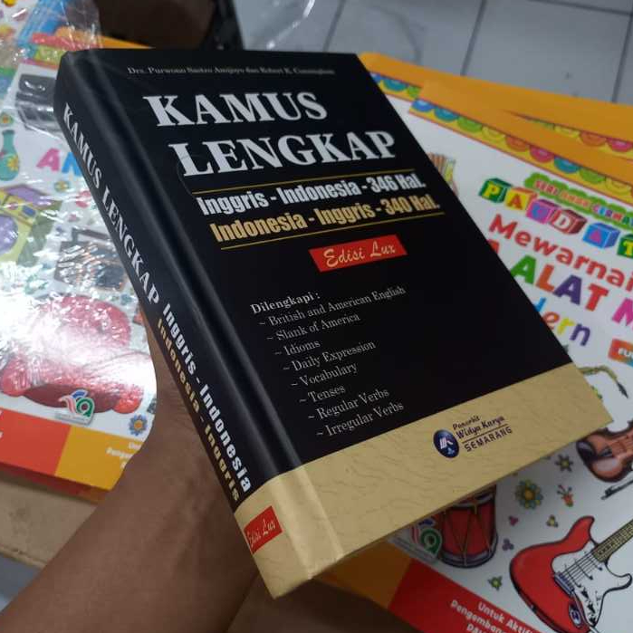 Kamus Bahasa Inggris Edisi Lux Lengkap Hardcover Kamus Hitam Widyakarya