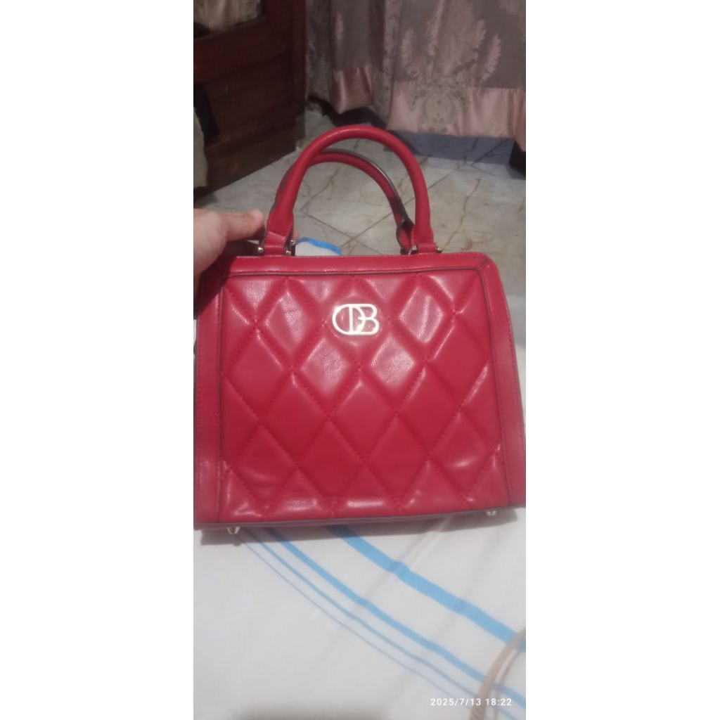 OBERMAIN Tas Wanita ODIN TOP HANDLE RED