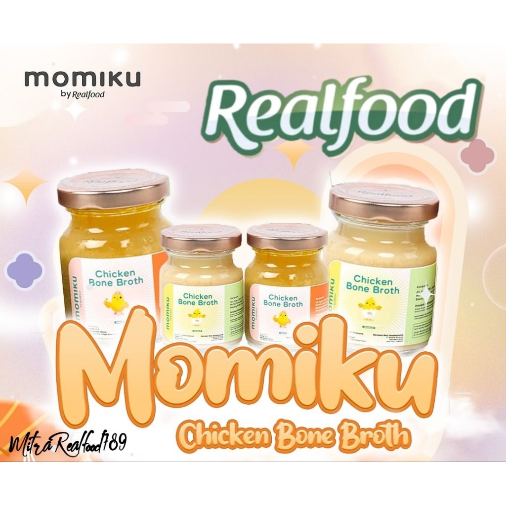 

Realfood Momiku Bone Broth Rasa Ayam ( Minuman Kaldu Mpasi Rasa Ayam )