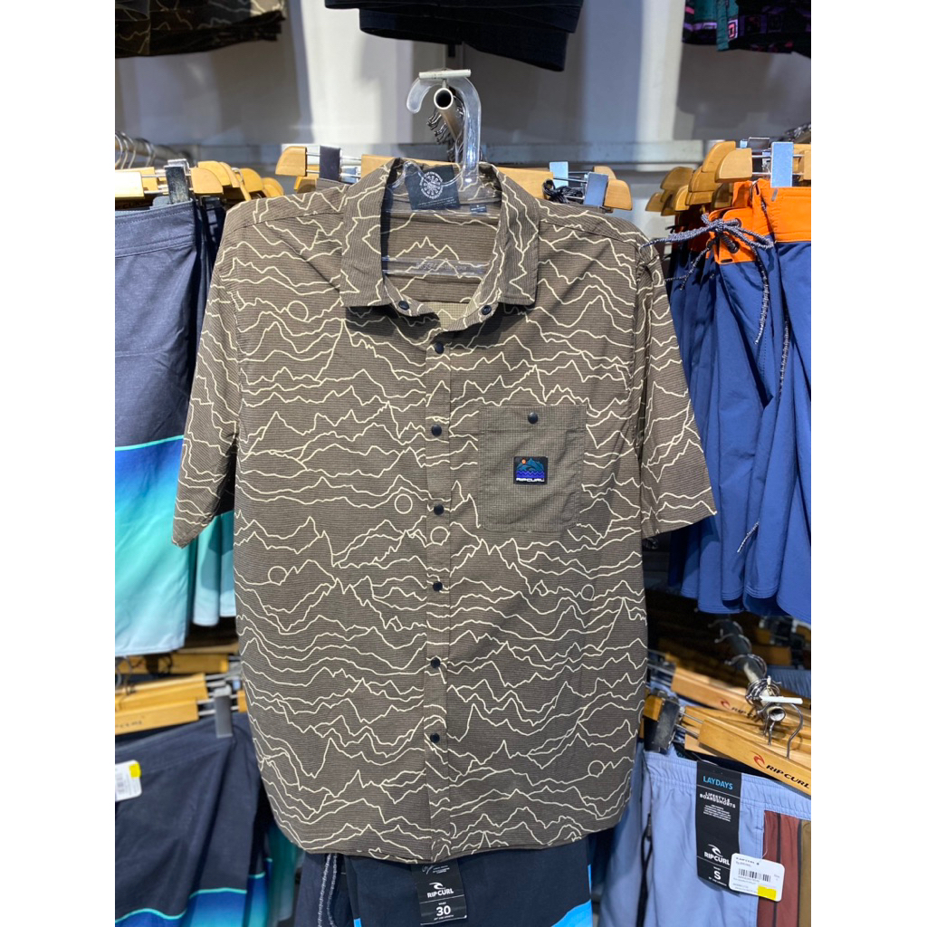 KEMEJA RIPCURL ORIGINAL 100% P24 SEARCH SHIRT