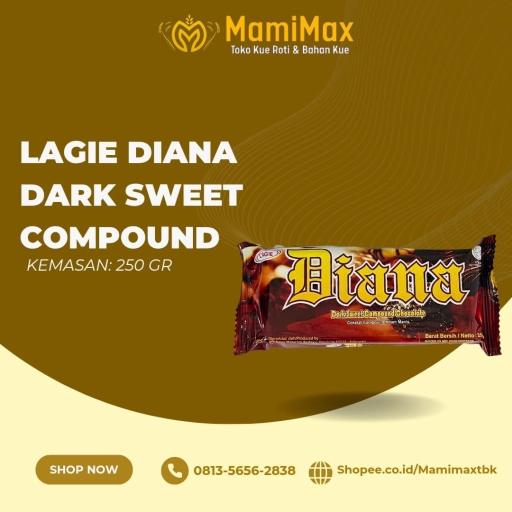 

LAGIE COKLAT BLOK DIANA 250 GRAM
