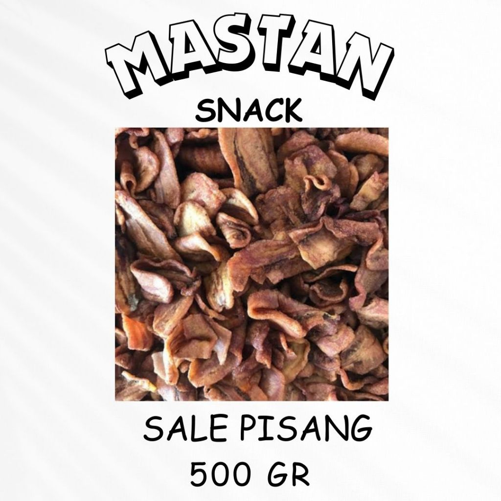 

[500gr] Keripik Sale Pisang Crispy Murah