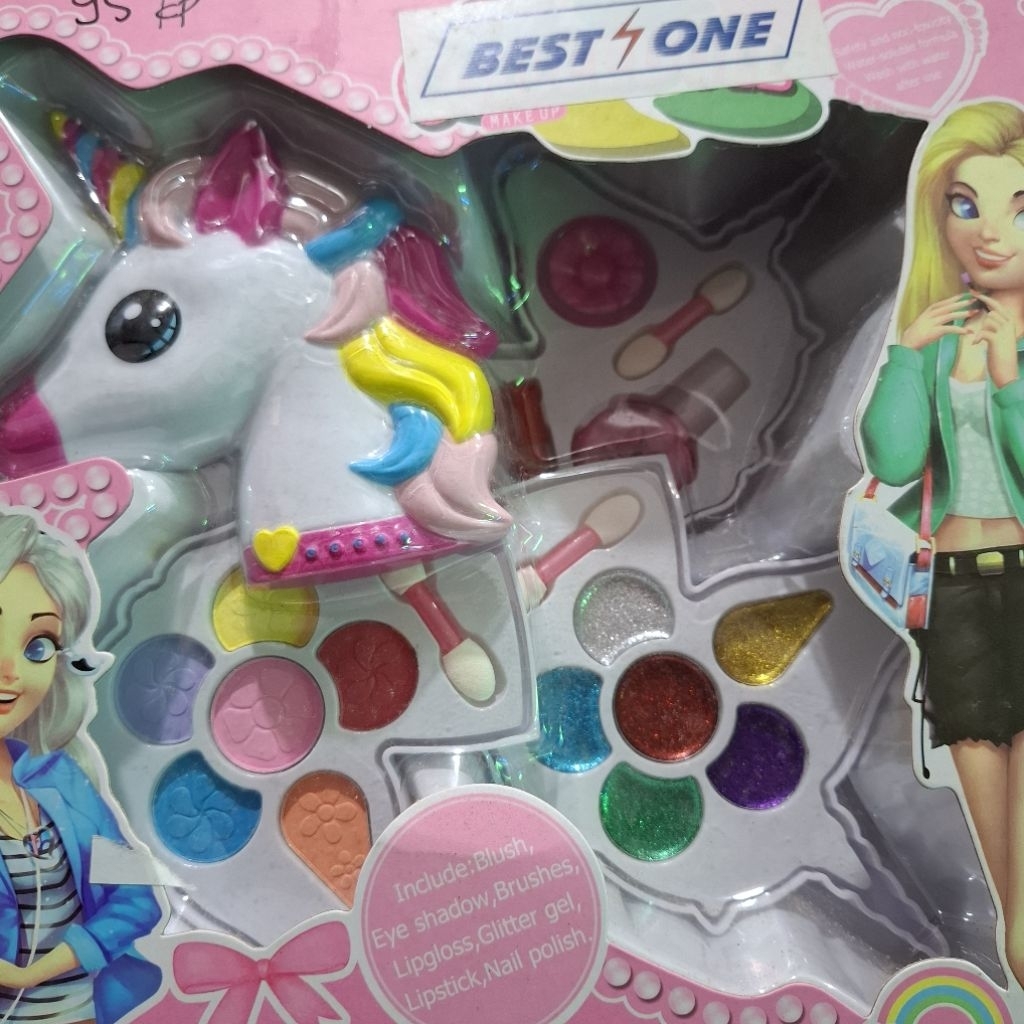Mainan Makeup Anak Perempuan Unicorn