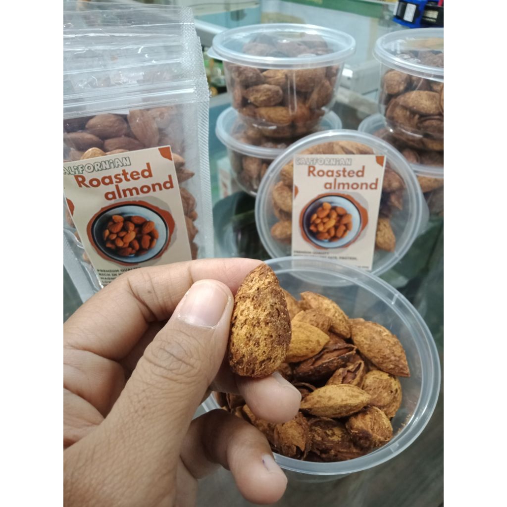 

ALMOND PANGGANG SUSU (CANGKANG) 100 gr