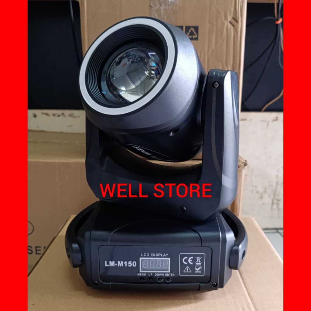 Moving Beam Redsun 150 Watt Prisma Gobo Full Colour