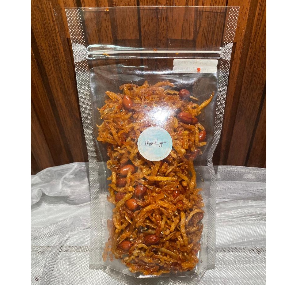 

Kentang Mustofa Pedes Manis Gurih Kentang Mustofa/Kentang Teri/Kentang Kacang/ Kentang Tongkol Suwir 100gr Pouch