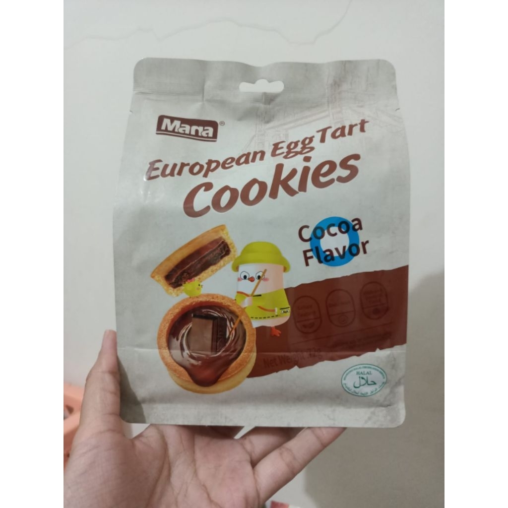 

MANA EUROPEAN EGG TART COOKIES COKLAT CRANBERRY