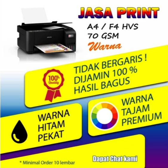 

Jasa Print Warna Hvs Cetak Dokumen HVS A4 F4 Kertas 70 Gsm