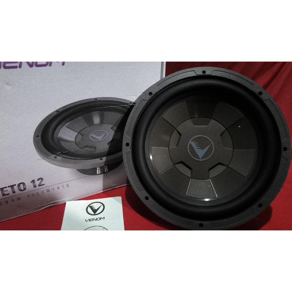 Subwoofer Venom Ellemento VETO - 12 / subwoofer venom Ellemento 12inch