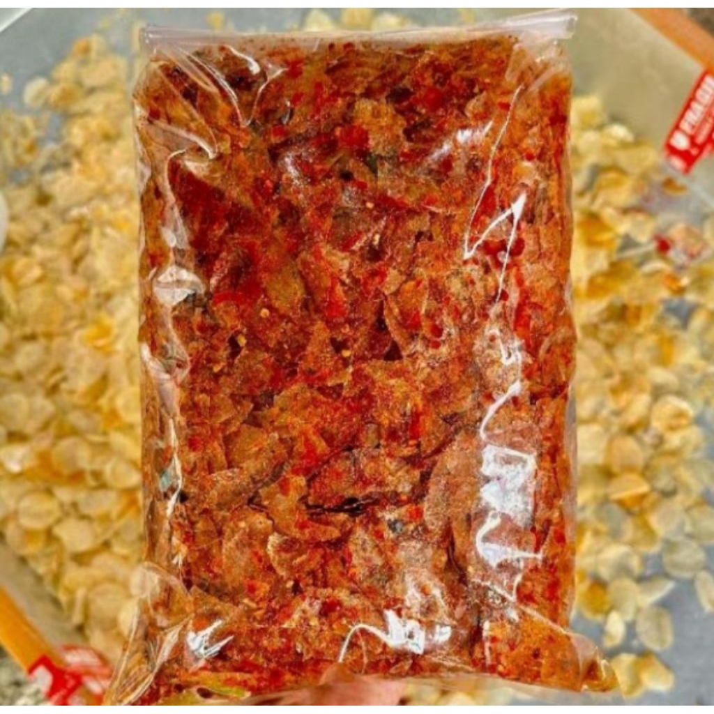 

Ygshop17 Kripca Kripik Kaca Pedas Daun Jeruk 250 Gram