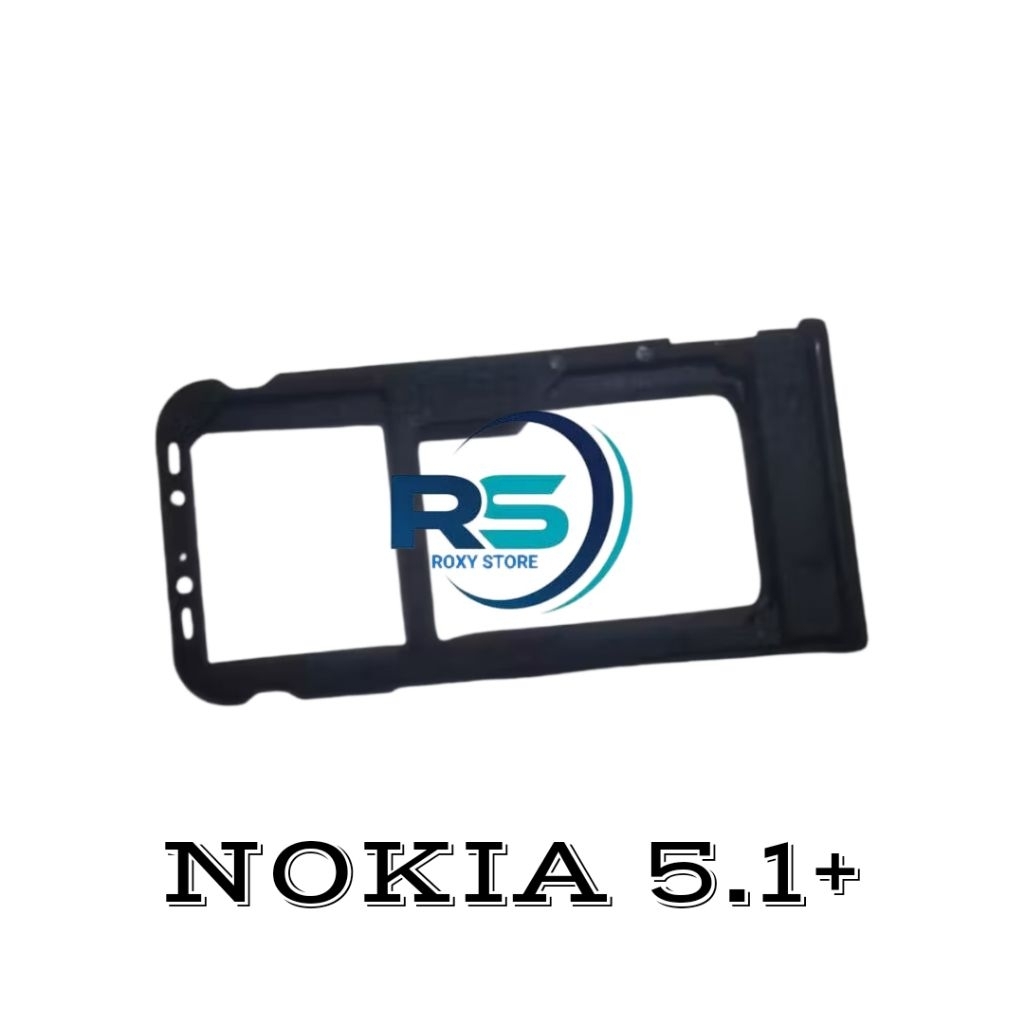 Simtray Slot Sim Card Nokia X5 / 5.1 Plus Original