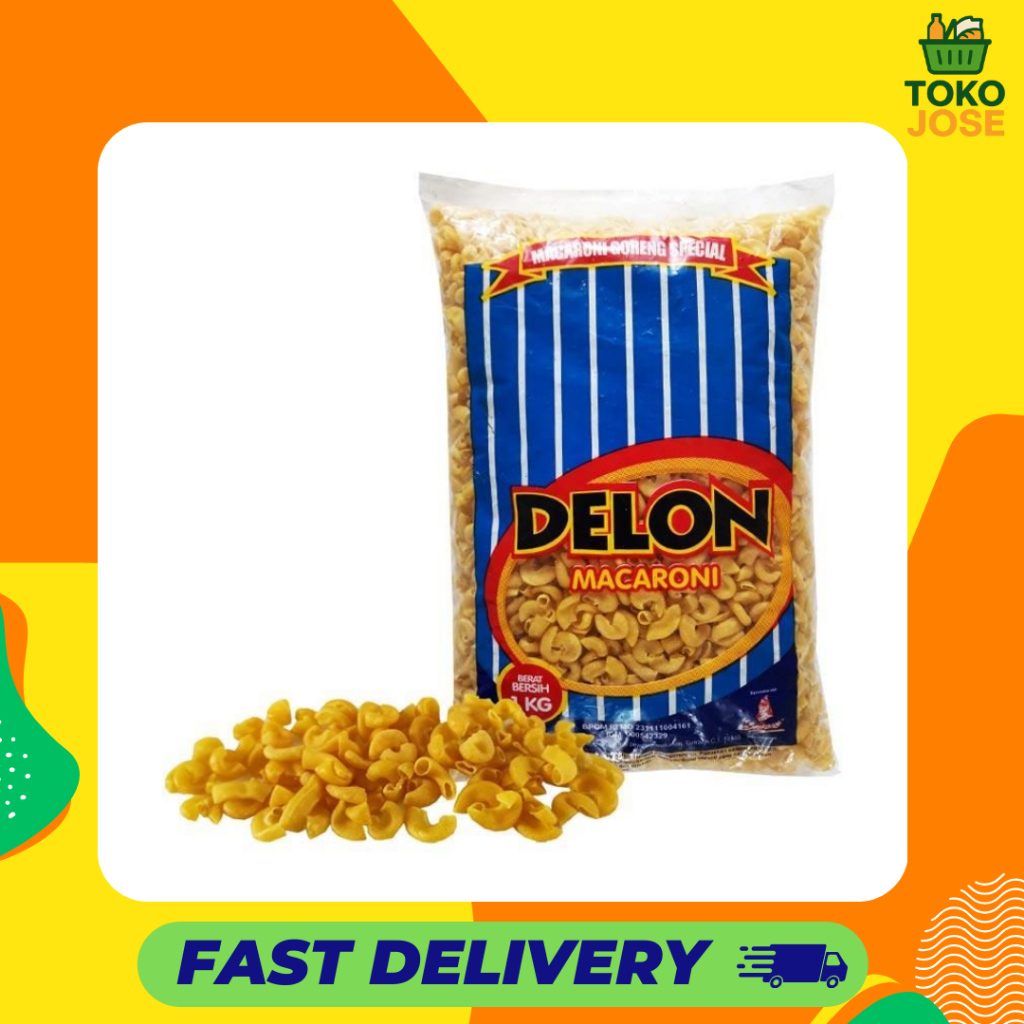 

Makaroni Mentah Delon Biru 1kg 1 Pcs