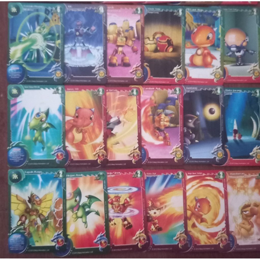 kartu dragon warrior pertama