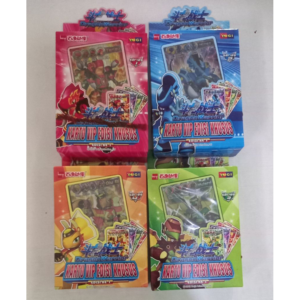kartu vip dragon warrior edisi khusus