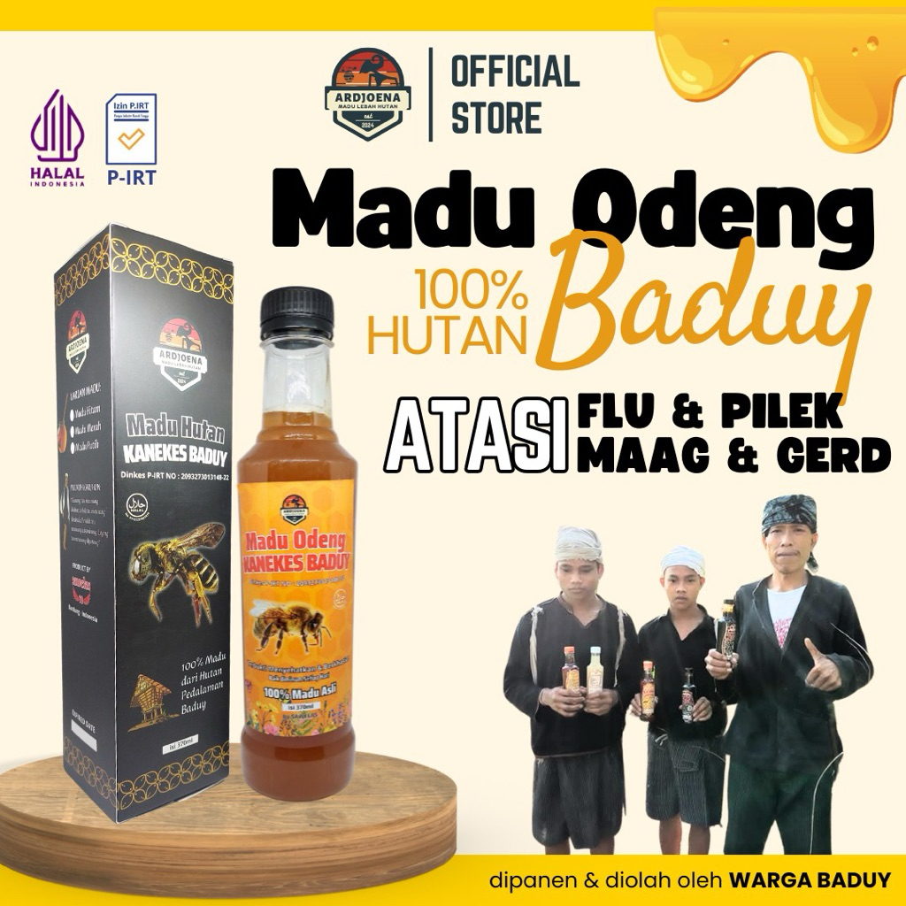 

Madu Murni Hutan Baduy | Madu Odeng asli hutan baduy | 100% Pure Raw Honey
