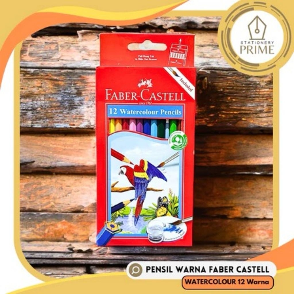

Pensil Warna Faber Castell 12 Warna Watercolour