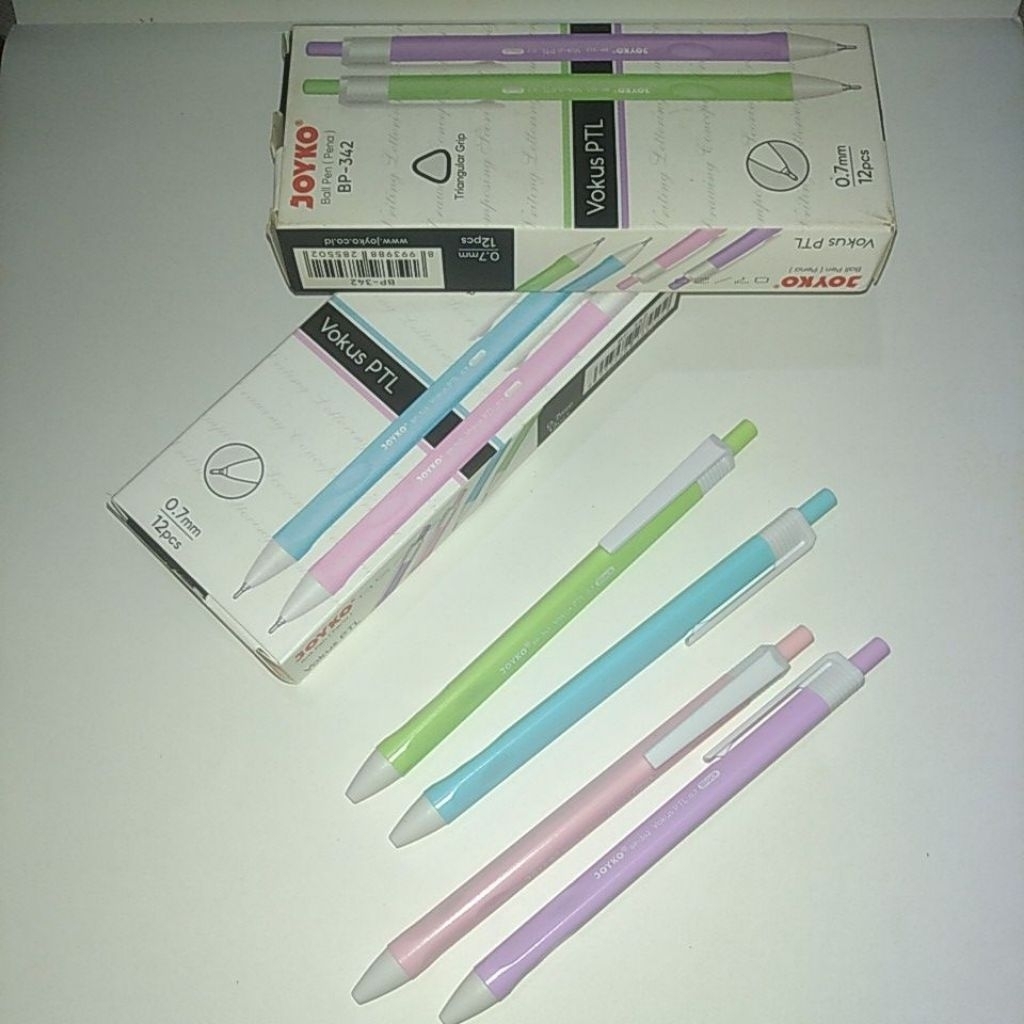 

Joyco BP-342/Ball pen/Pena 0.7mm/Vokus PTL/Triangular Grip