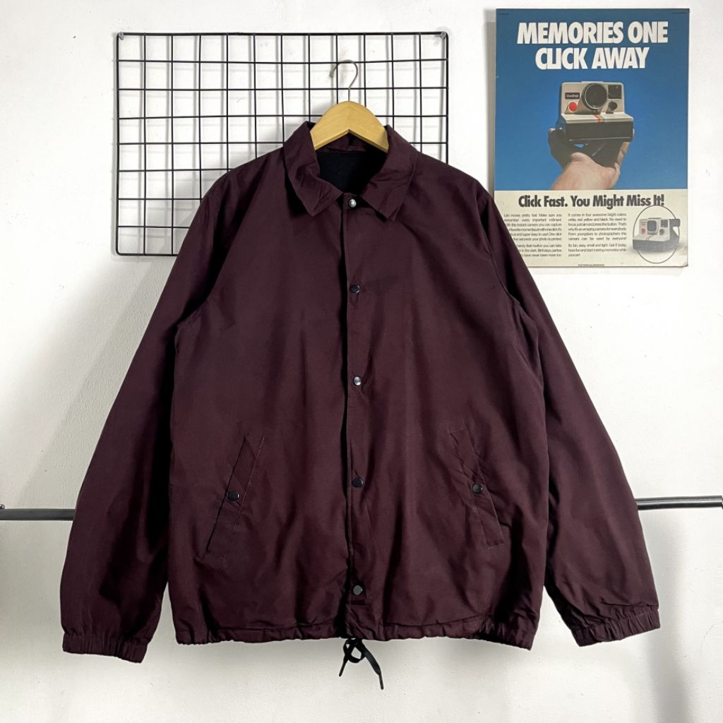 COACH JAKET UNUQLO GU SECOND ORIGINAL, JAKET UNIQLO