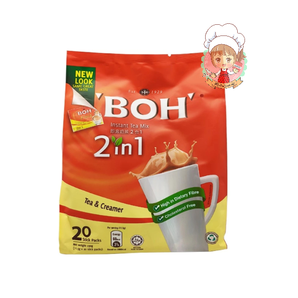 

BOH 2 in 1 Instant Tea Mix - tidak ada gula (20s)