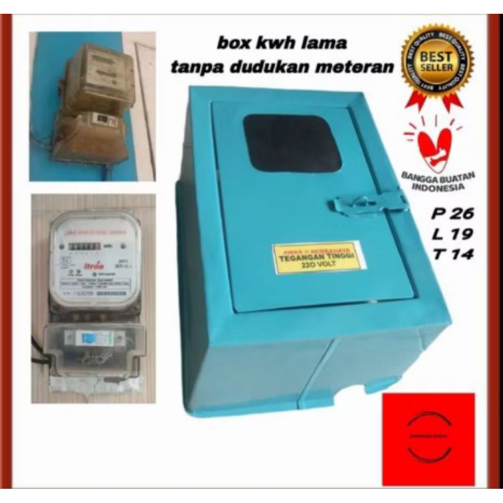 box kWh meter pulsa/token