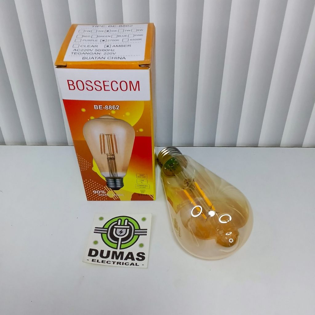 LAMPU FILAMEN JAMBU BOSSECOM ST-64