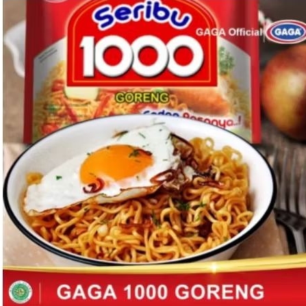 mie goreng gaga 1000